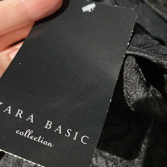 ASO SERENA VAN DER WOODSEN STRAPLESS BLACK BROCADE DRESS - Medium - Picture 13 of 13